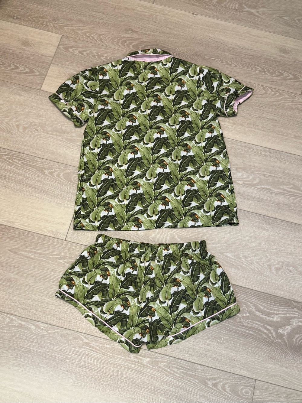 Sant and Abel Sant & Abel Martinique Banana Leaf Print Pajamas - Picture 3 of 8